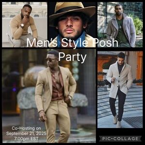 [Co-Hosting Posh Party] Men’s Style